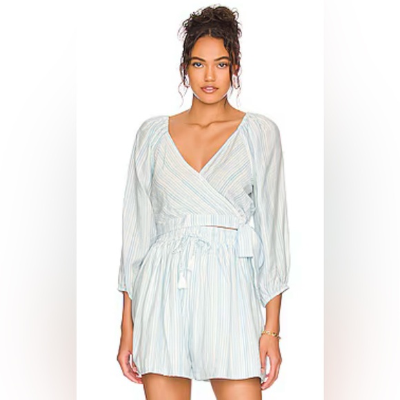 137.  Bcbgeneration Wrap Blouse - Picture 1 of 11